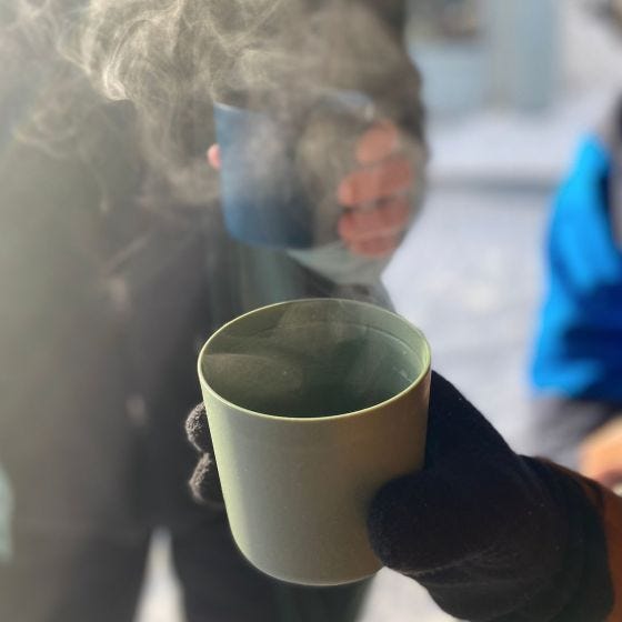 Light My Fire Tasse MyCup´n Lid Short Bio - Hazy Blue