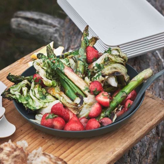 Light My Fire Assiette Ramen 4 Paquet - Sage Green