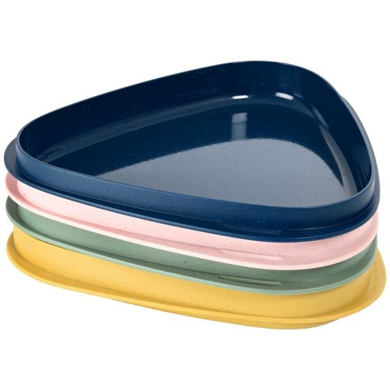 Light My Fire Assiette StackPlate Kit 4 Paquet - Multi Colour