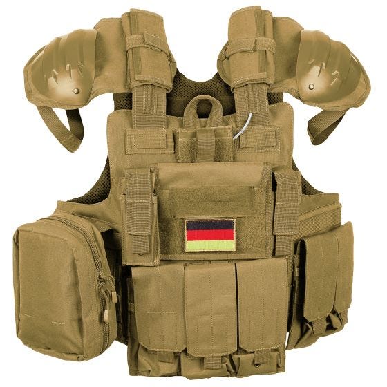 MFH Gilet de combat - Coyote Tan