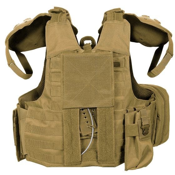 MFH Gilet de combat - Coyote Tan