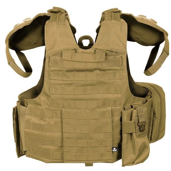 MFH Gilet de combat - Coyote Tan