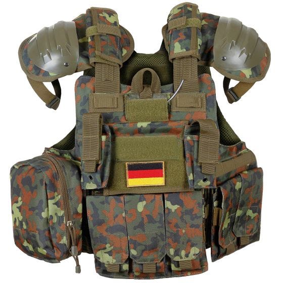 MFH Gilet de combat - Flecktarn