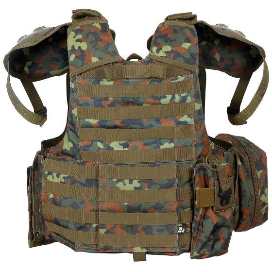 MFH Gilet de combat - Flecktarn