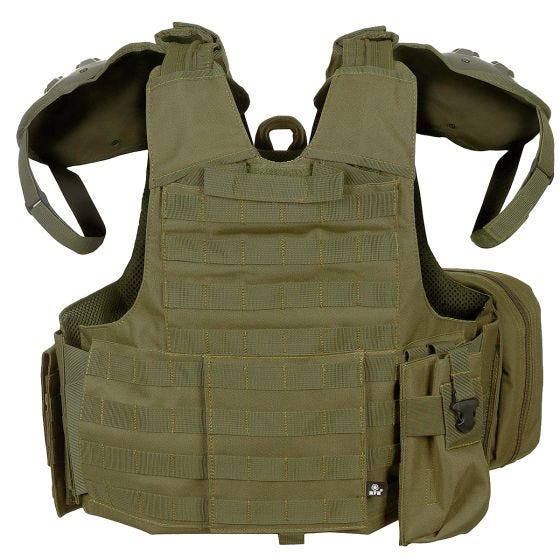 MFH Gilet de combat - OD vert