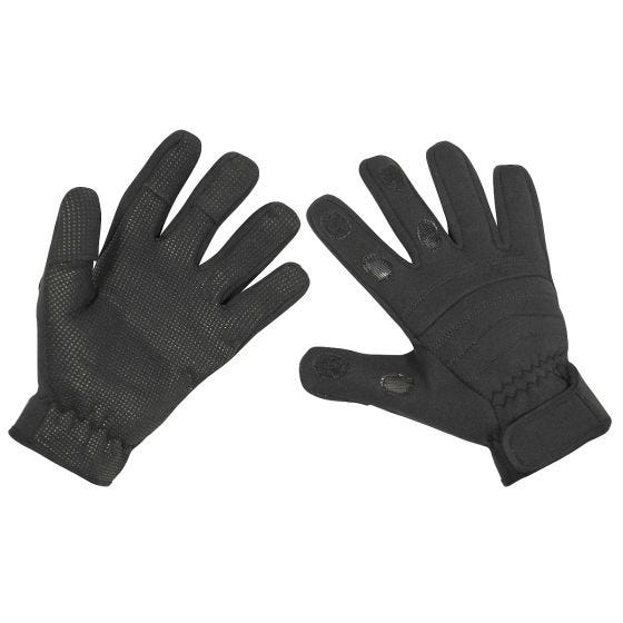 MFH Gants Combat Neoprene - Noires