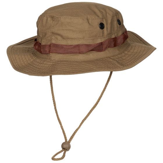 MFH Chapeau de brousse GI en Ripstop Coyote