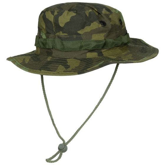 MFH Chapeau de brousse GI en Ripstop Czech Woodland