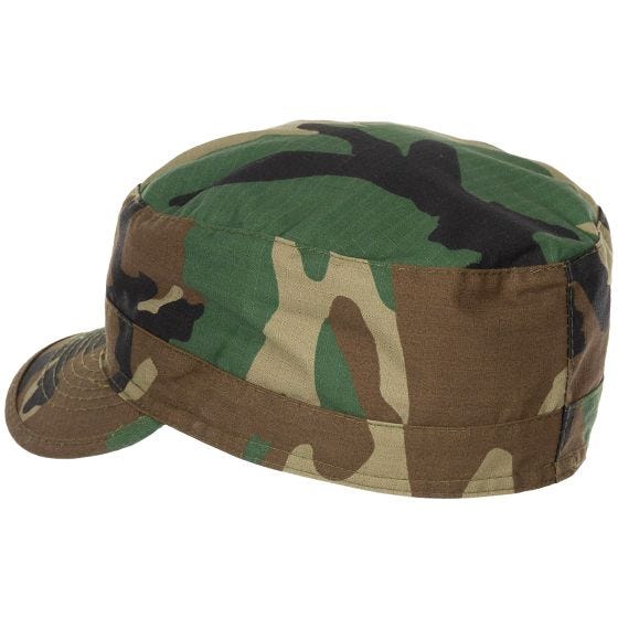 MFH BDU Casquette militaire en Ripstop Woodland