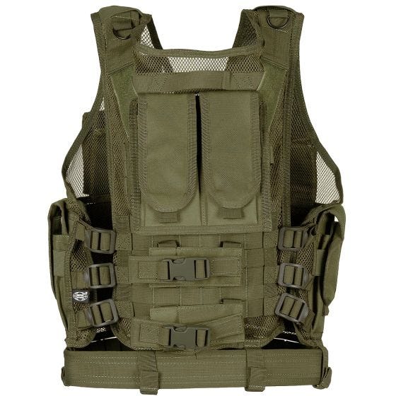 MFH Gilet USMC - OD vert