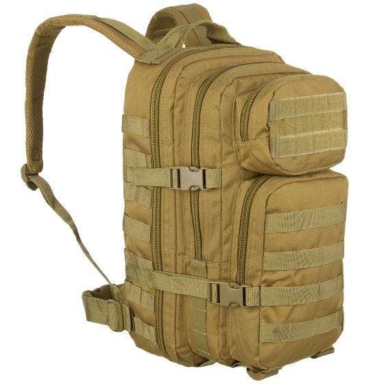 Mil-Tec Sac à dos US Assault MOLLE petite taille Coyote