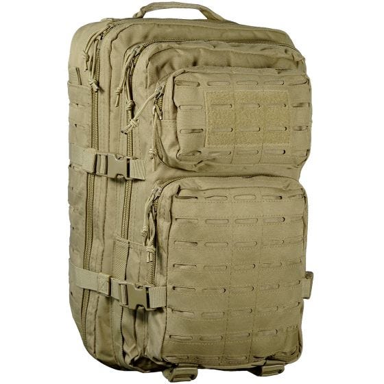 Mil-Tec Sac à dos US Assault découpé au laser grande taille Coyote