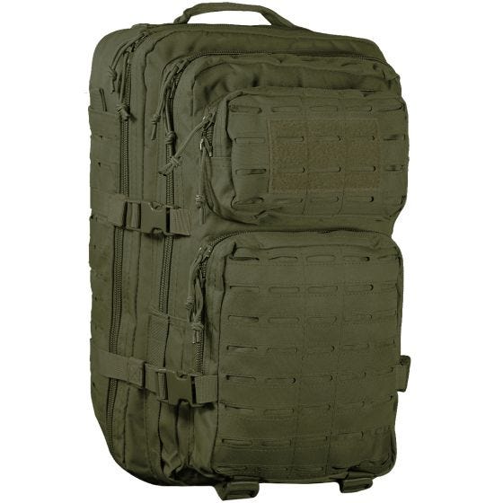Mil-Tec Sac à dos US Assault découpé au laser grande taille vert olive