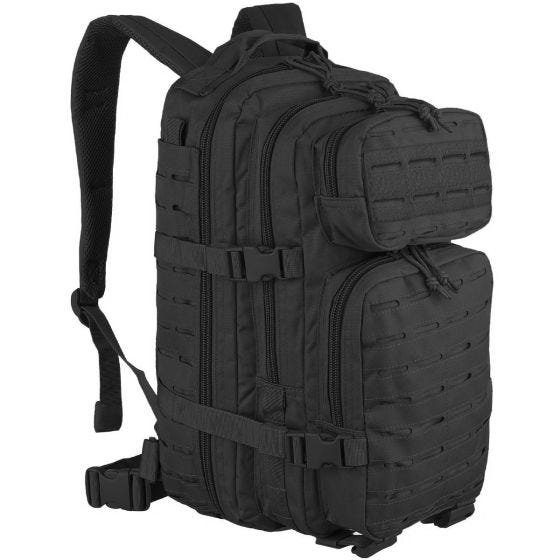 Mil-Tec Sac à dos US Assault découpé au laser petite taille noir