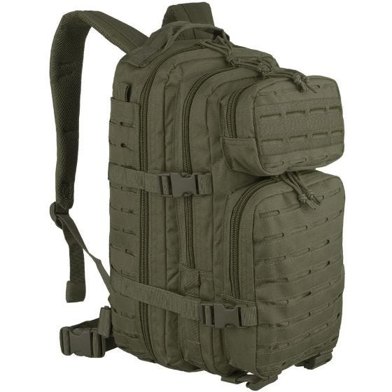 Mil-Tec Sac à dos US Assault découpé au laser petite taille vert olive