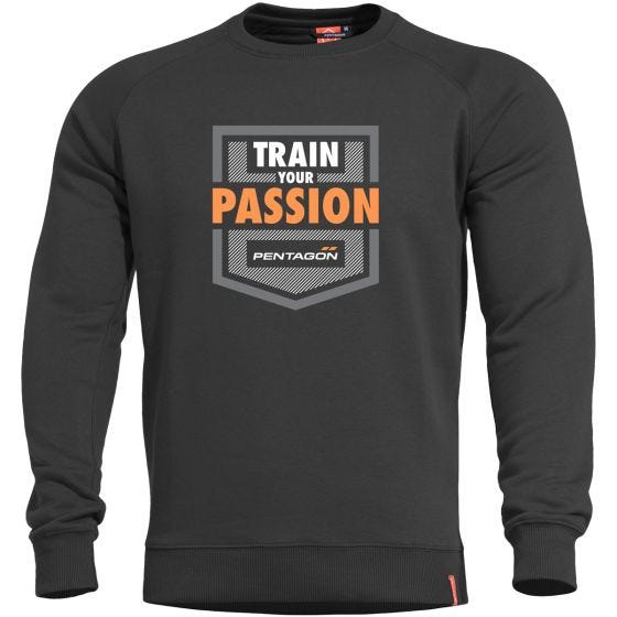 Pentagon Sweat Hawk Train your Passion noir