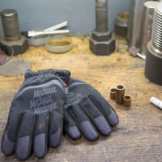 Mechanix Wear Gants Coldwork Fastfit - Gris/Noir