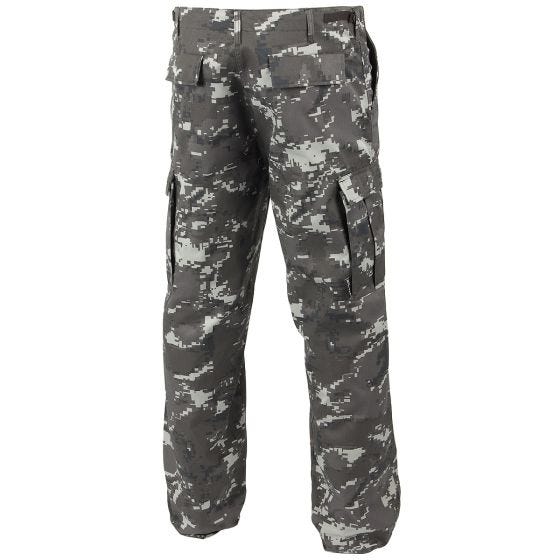 Mil-Tec Pantalon militaire BDU Ranger Digital Black