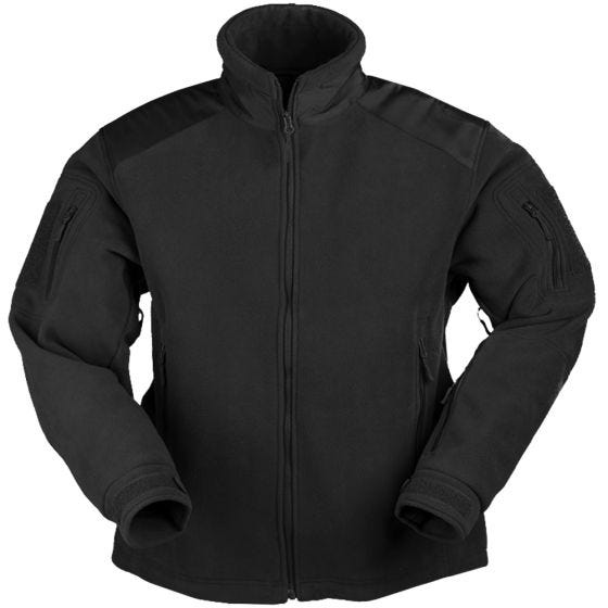 Mil-Tec Veste en polaire Delta noire