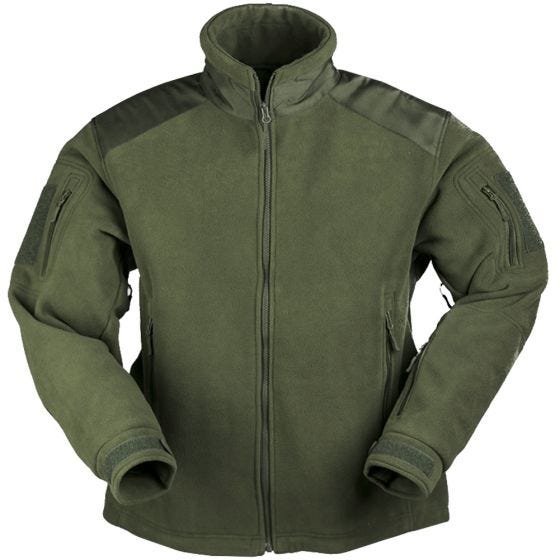 Mil-Tec Veste en polaire Delta vert olive