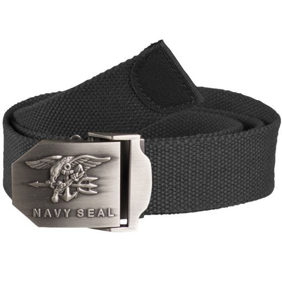 Mil-Tec Ceinture US Navy Seal 38 mm noire
