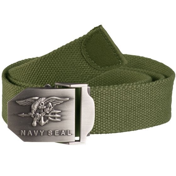 Mil-Tec Ceinture US Navy Seal 38 mm vert olive