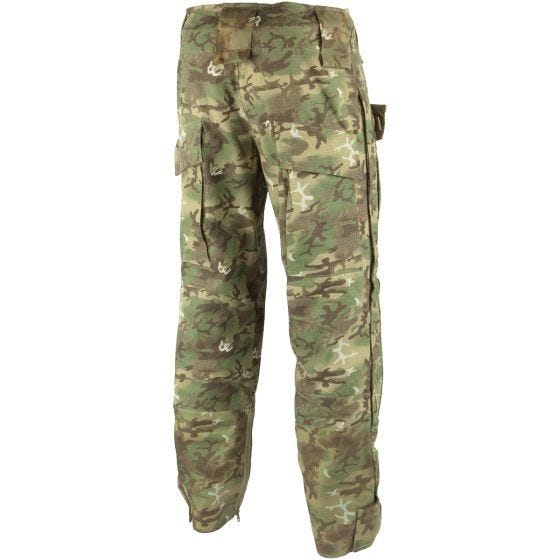 Mil-Tec Pantalon Warrior avec genouillères Arid Woodland