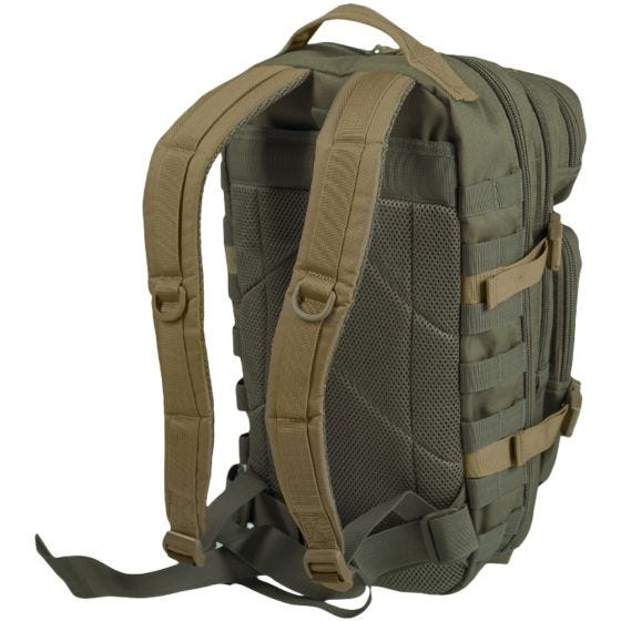 Mil-Tec Sac à dos US Assault MOLLE petite taille Ranger Green/Coyote