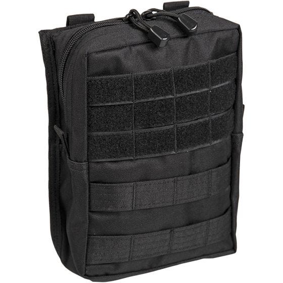 Mil-Tec Grande poche pour ceinture MOLLE noire