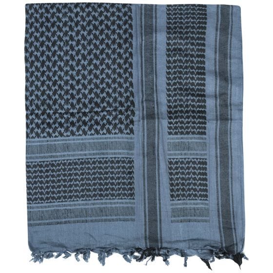 Mil-Tec Écharpe Shemagh bleue/noire
