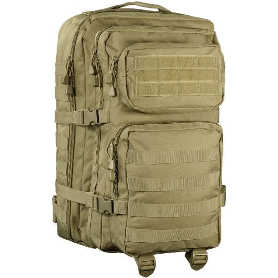 Mil-Tec Sac à dos US Assault MOLLE grande taille Coyote
