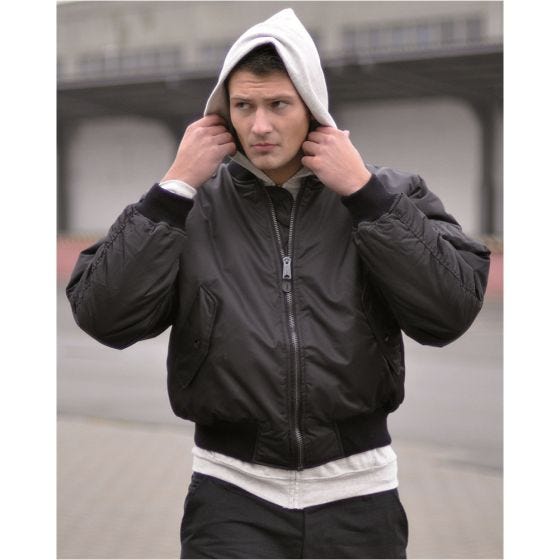 Mil-Tec Blouson style aviateur MA-1 noir