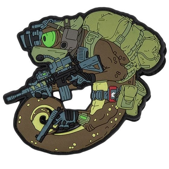 Patchlab Écusson Chameleon Operator - Desert