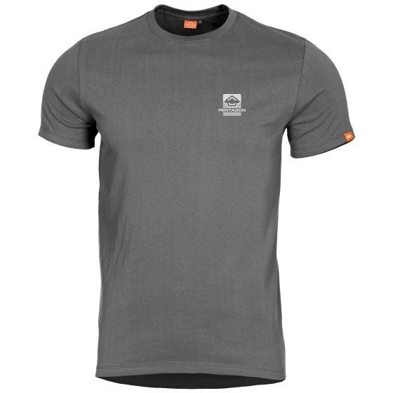 Pentagon T-shirt Ageron American Flag - Wolf Grey