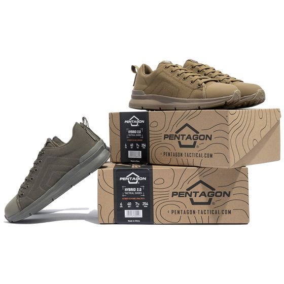 Pentagon Chaussures Hybrid 2.0 Tactical - Noir