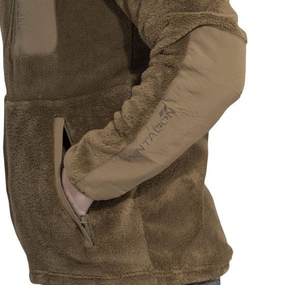 Pentagon Sweatshirt zippé sur toute la longueur Grizzly - Coyote
