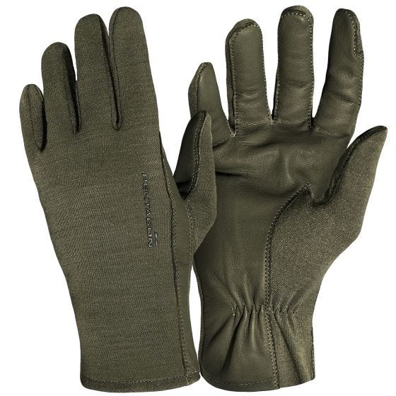 Pentagon Gants de pilote courts vert olive