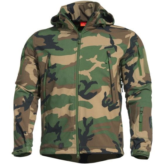 Pentagon Veste Softshell Artaxes Woodland