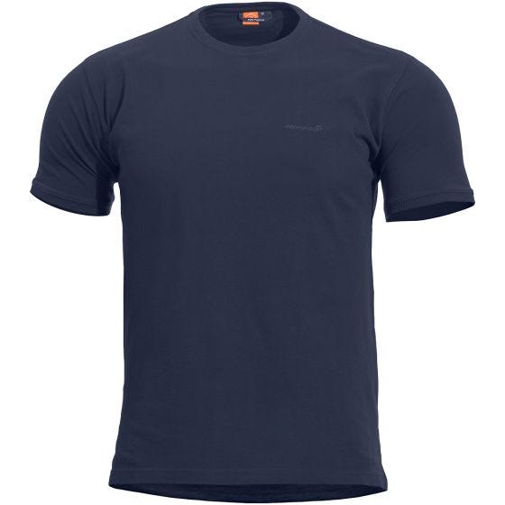 Pentagon Chemise col rond Levantes bleu marine