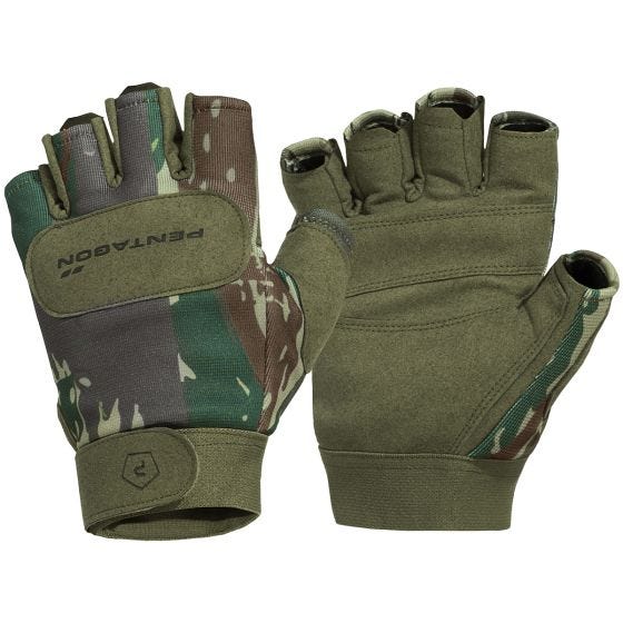 Pentagon Gants 1/2 Duty Mechanic Greek Lizard