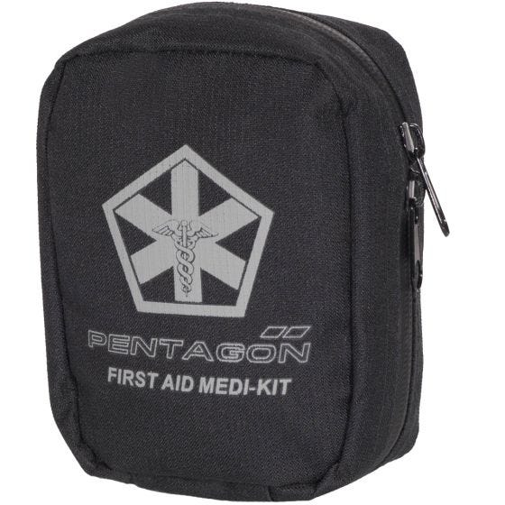 Pentagon Trousse de premiers secours Hippokrates noire