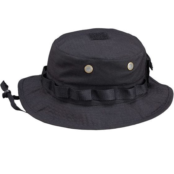 Pentagone Chapeau de brousse Ripstop noir
