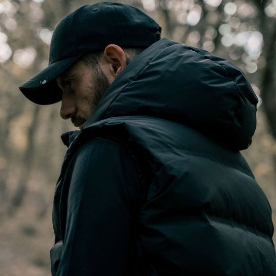 Pentagon Gilet Omega Down - Cinder Grey