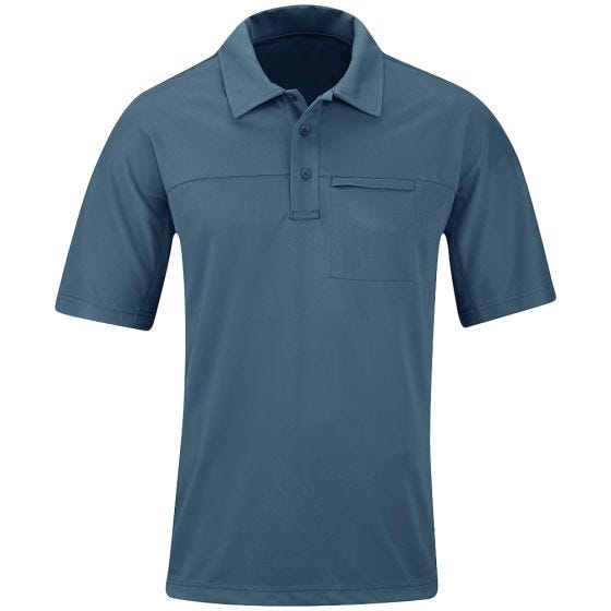 Propper Polo homme HLX à manches courtes bleu acier