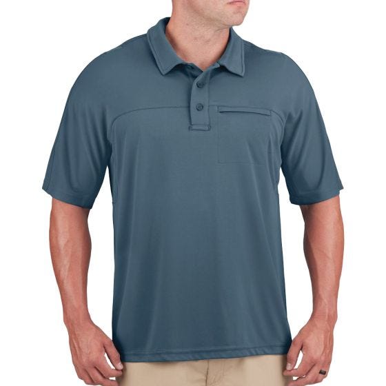 Propper Polo homme HLX à manches courtes bleu acier