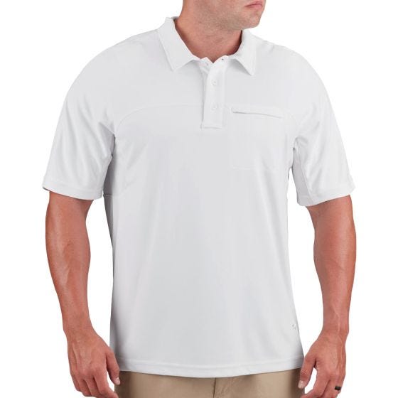 Propper Polo homme HLX à manches courtes blanc