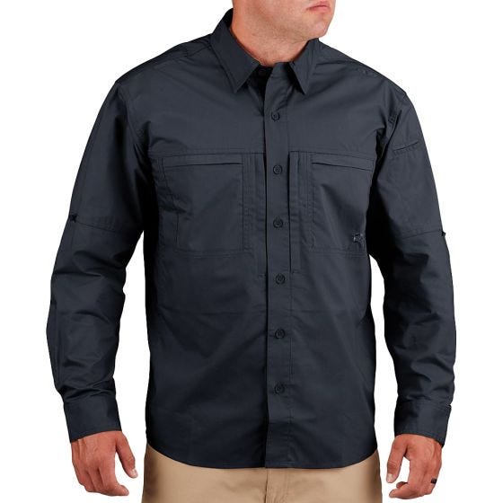 Brandit Chemise homme HLX à manches longues LAPD Navy