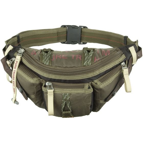 Pure Trash Sac banane OD Green