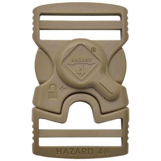 Hazard 4 Boucle à dégagement latéral à verrouillage rotatif - Coyote