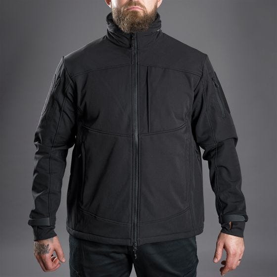 STOIRM Veste Softshell Tactical - Noir